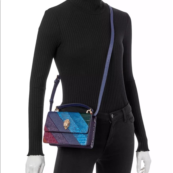 NWT KURT GEIGER LONDON
Shoreditch Small 1963 Mixed Leather Crossbody - Picture 5 of 7